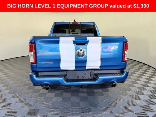 Hydro Blue Pearlcoat 2021 RAM 1500 Big Horn