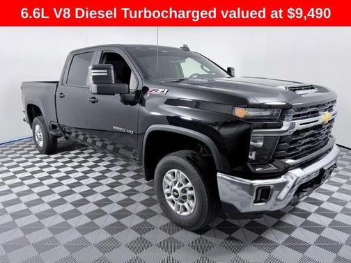 Black 2024 Chevrolet Silverado 2500 LT