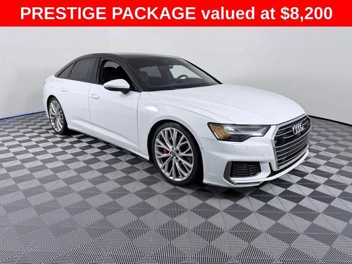 Glacier White Metallic 2019 Audi A6 3.0T Prestige