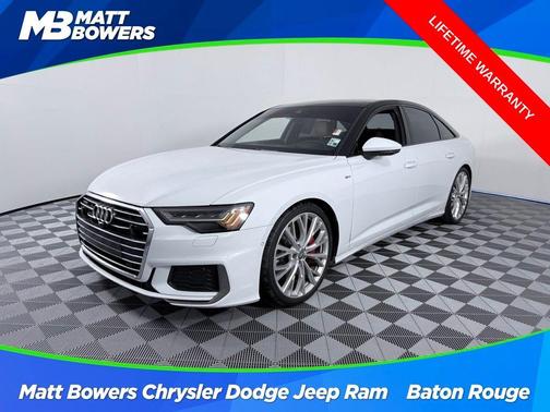 Glacier White Metallic 2019 Audi A6 3.0T Prestige