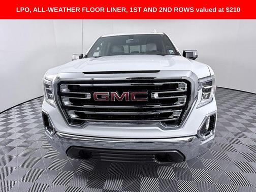 Summit White 2021 GMC Sierra 1500 SLT