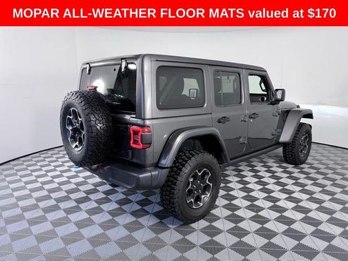 Granite Crystal Clearcoat Metallic 2022 Jeep Wrangler Unlimited 4xe Rubicon