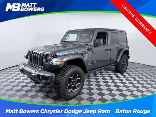 Granite Crystal Clearcoat Metallic 2022 Jeep Wrangler Unlimited 4xe Rubicon