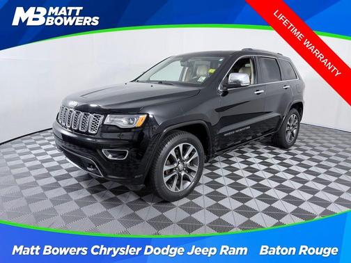 Diamond Black 2018 Jeep Grand Cherokee Overland