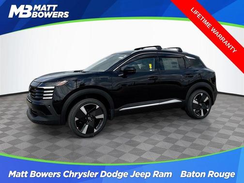 Super Black 2025 Nissan Kicks SR