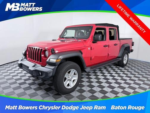 Firecracker Red Clearcoat 2020 Jeep Gladiator Sport