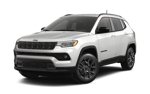 Bright White 2026 Jeep Compass Latitude
