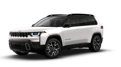 Bright White 2026 Jeep Cherokee Overland