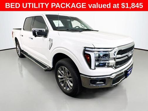 White Metallic 2025 Ford F-150 Lariat