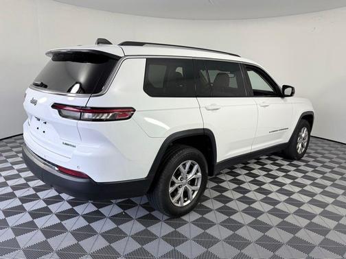 Bright White Clearcoat 2021 Jeep Grand Cherokee L Limited