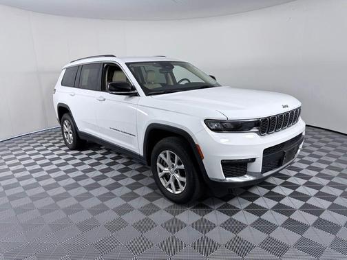 Bright White Clearcoat 2021 Jeep Grand Cherokee L Limited