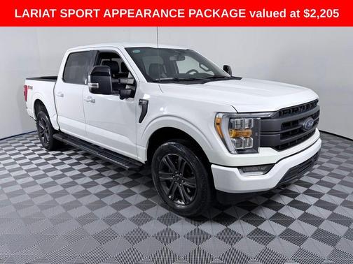 White Metallic 2023 Ford F-150 Lariat