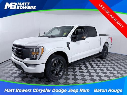 White Metallic 2023 Ford F-150 Lariat