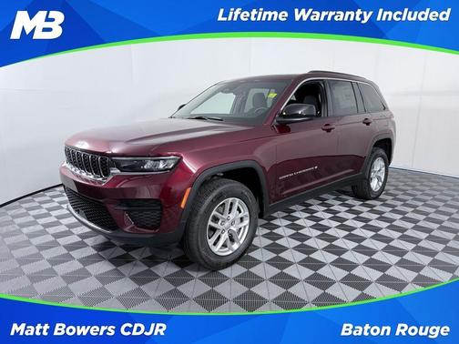 Velvet Red Pearlcoat 2026 Jeep Grand Cherokee Laredo X 4x2