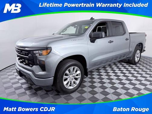 Sterling Gray Metallic 2025 Chevrolet Silverado 1500 Custom
