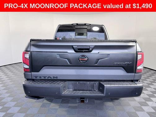 Gun Metallic 2021 Nissan Titan PRO-4X