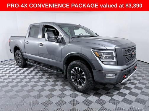 Gun Metallic 2021 Nissan Titan PRO-4X