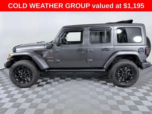 Granite Crystal Clearcoat Metallic 2022 Jeep Wrangler Unlimited 4xe Sahara