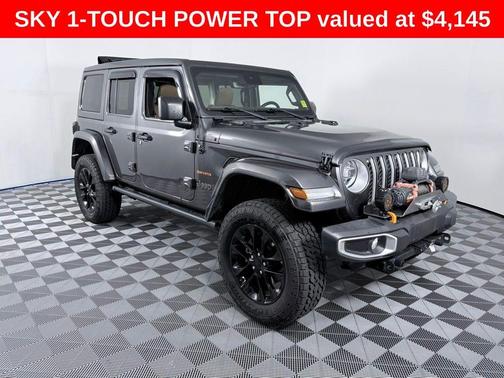 Granite Crystal Clearcoat Metallic 2022 Jeep Wrangler Unlimited 4xe Sahara
