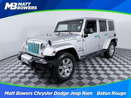 Bright Silver Clearcoat Metallic 2011 Jeep Wrangler Unlimited 70th Anniversary