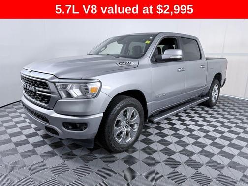 Billet Silver Metallic Clearcoat 2022 RAM 1500 Big Horn