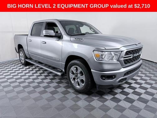 Billet Silver Metallic Clearcoat 2022 RAM 1500 Big Horn