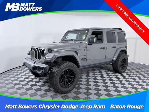 Sting Gray Clearcoat 2019 Jeep Wrangler Unlimited Sahara