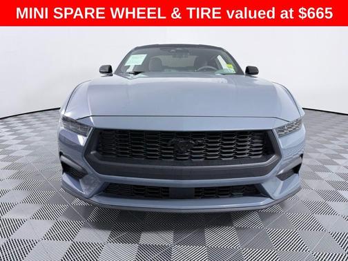 Blue 2025 Ford Mustang EcoBoost