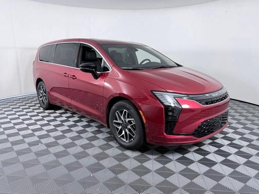 Red 2027 Chrysler Pacifica LIMITED