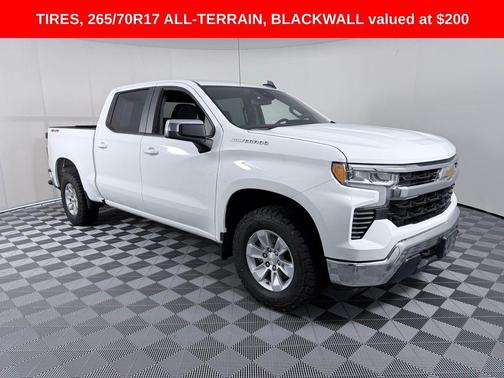 Summit White 2023 Chevrolet Silverado 1500 LT