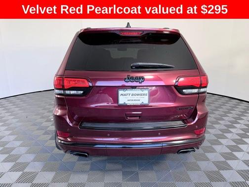 Velvet Red Pearlcoat 2021 Jeep Grand Cherokee Limited