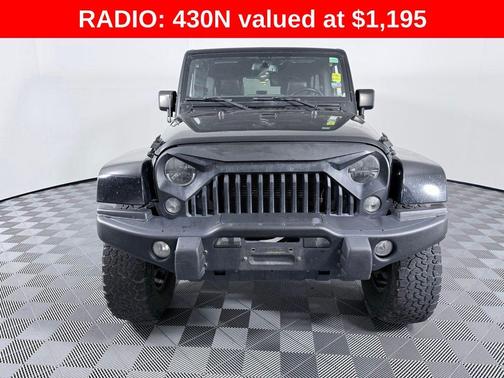 Black Clearcoat 2016 Jeep Wrangler Unlimited Sahara