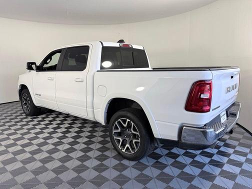 Bright White Clearcoat 2025 RAM 1500 Laramie