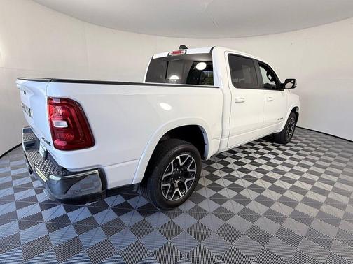 Bright White Clearcoat 2025 RAM 1500 Laramie