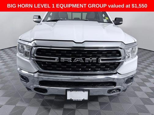 Bright White Clearcoat 2022 RAM 1500 Big Horn