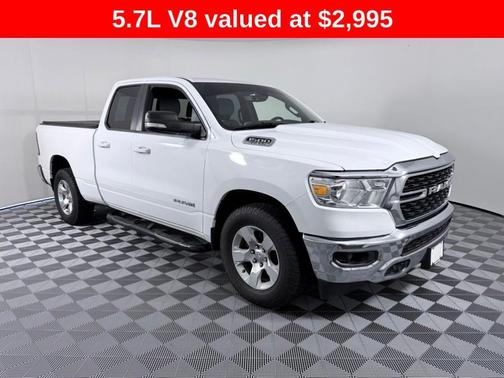Bright White Clearcoat 2022 RAM 1500 Big Horn