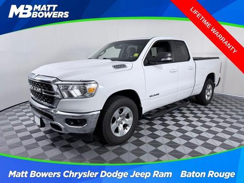 Bright White Clearcoat 2022 RAM 1500 Big Horn