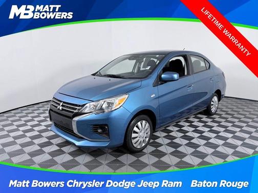 Blue 2024 Mitsubishi Mirage G4 ES