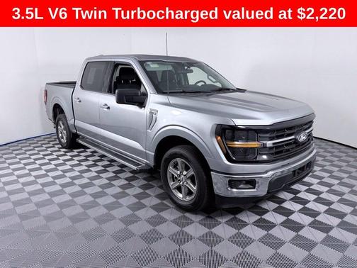 Silver Metallic 2025 Ford F-150 XLT
