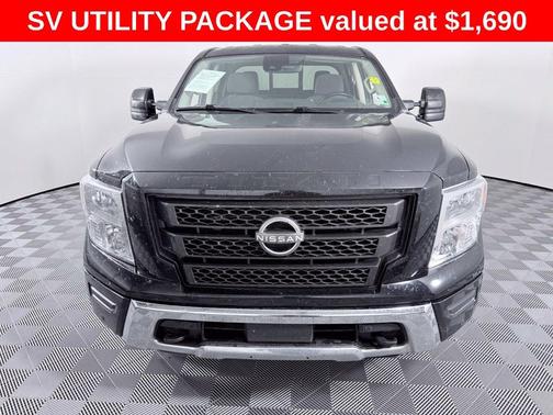 Black 2023 Nissan Titan SV