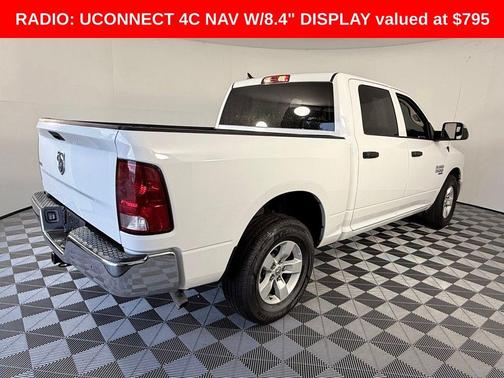 Bright White Clearcoat 2023 RAM 1500 Classic SLT