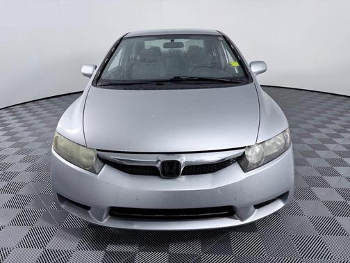 Alabaster Silver Metallic 2011 Honda Civic LX