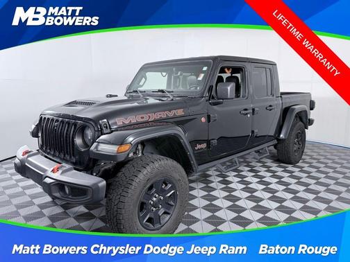 Black Clearcoat 2022 Jeep Gladiator Mojave