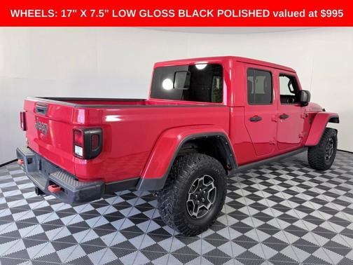 Firecracker Red Clearcoat 2021 Jeep Gladiator Mojave