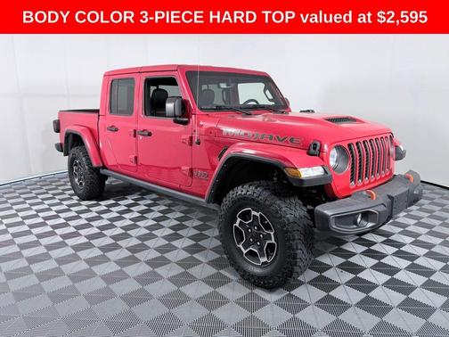Firecracker Red Clearcoat 2021 Jeep Gladiator Mojave