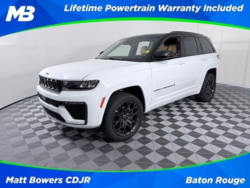 Bright White 2026 Jeep Grand Cherokee Summit 4x4