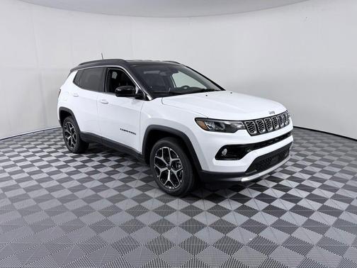 Bright White 2026 Jeep Compass Limited