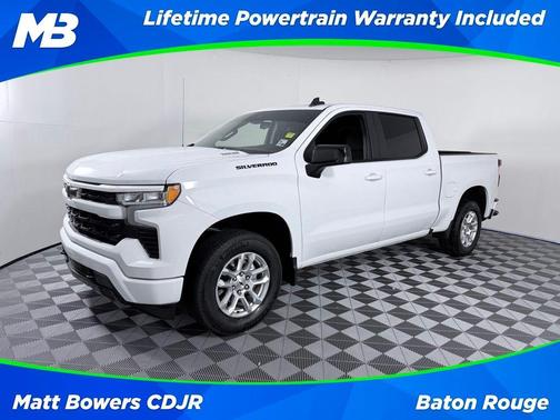 Summit White 2025 Chevrolet Silverado 1500 RST