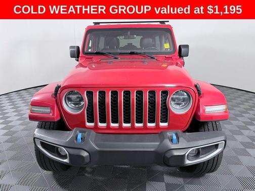 Firecracker Red Clearcoat 2022 Jeep Wrangler Unlimited 4xe Sahara