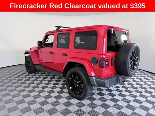 Firecracker Red Clearcoat 2022 Jeep Wrangler Unlimited 4xe Sahara